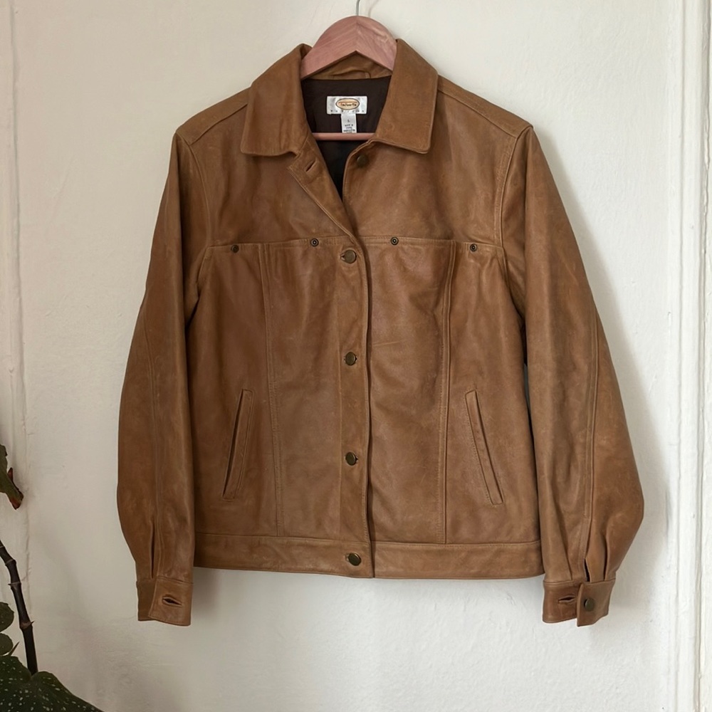 Talbots Leather Jacket